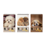 Блокнот гребень А5 40л. "Собаки" 3 вида (Альт)