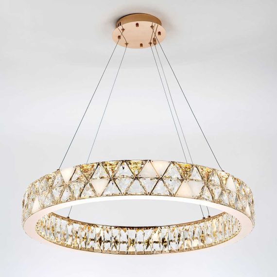 Подвесная светодиодная люстра Modelux Premium ML.6982.800P GD