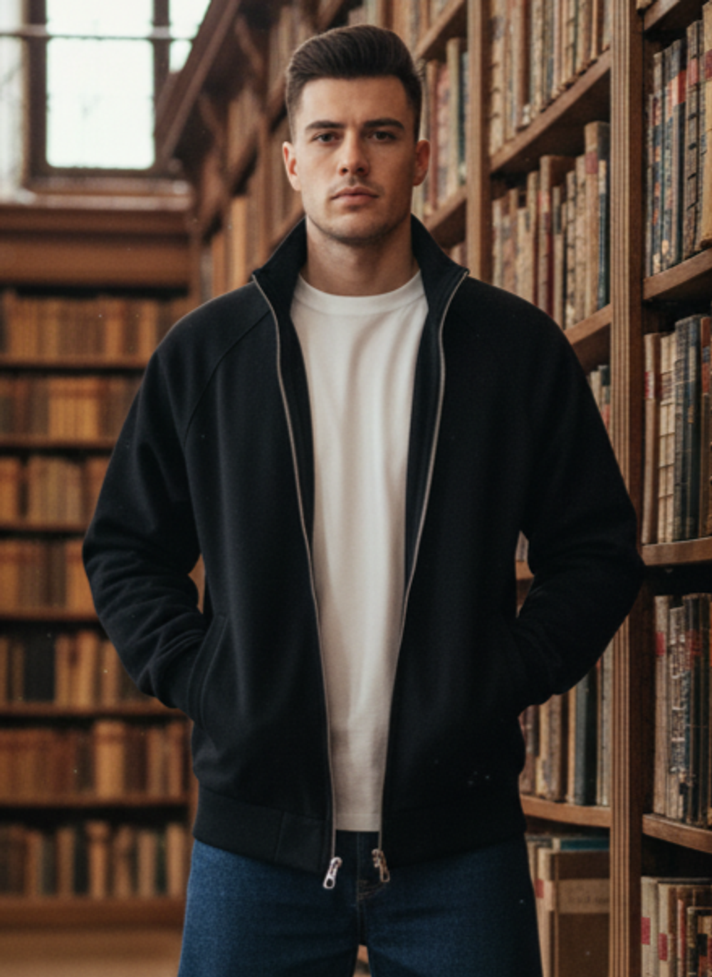 Молодёжная толстовка на молнии (Олимпийка)