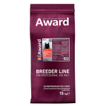Сухой корм AWARD PFB Monoprotein для взрослых стерилизованных кошек из лосося с добавлением спаржи и ацеролы 15кг