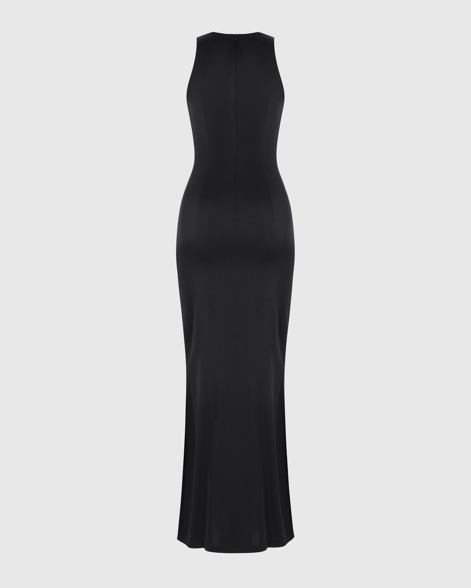 платье row, чёрный