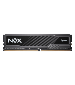 Apacer DDR4 32GB 3200MHz DIMM NOX Black Gaming Memory (PC4-25600) CL16 1.35V Intel XMP 2.0, Heat Sink (Retail) 2048*8 3 years (AH4U32G32C282MBAA-1)