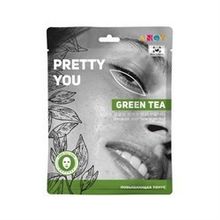 Angy Маска тканевая тонизирующая Зеленый чай, 25 мл