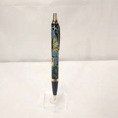 Ручка коллекционная с ручной росписью Палех "Рог изобилия" в футляре