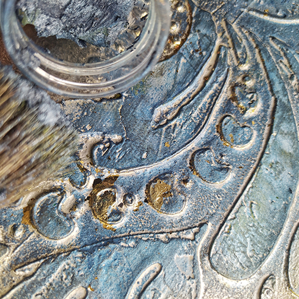 Воск патинирующий декоративный «Незабудка» №44