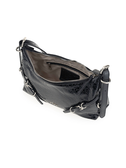 T2531 BLACK Сумка жен., нат. кожа