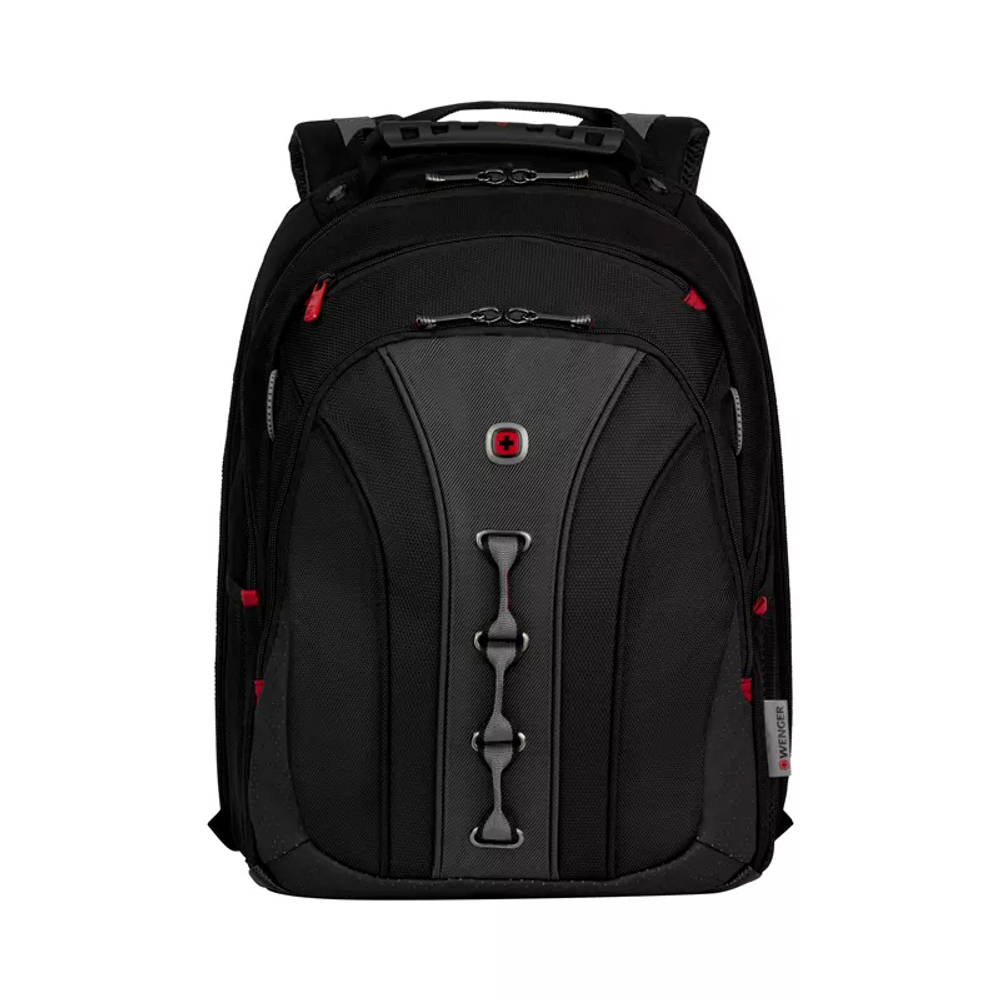 Рюкзак Wenger 16'', черный/серый, 35x25x45 см, 21 л