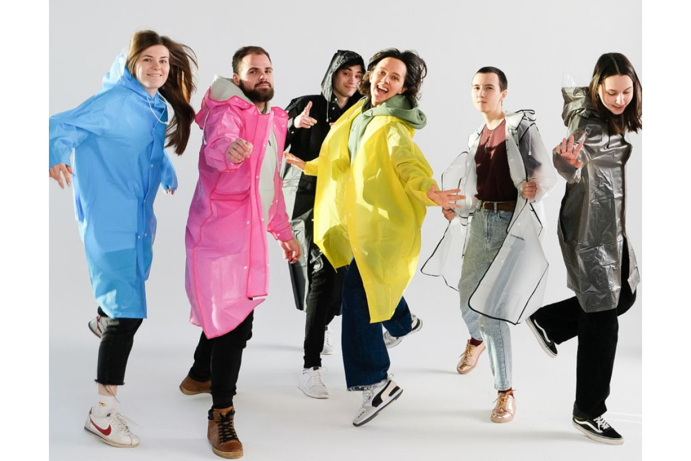 Дождевик RoadLike Street 2XL, прозрачный