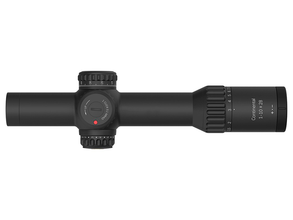 Прицел Vector Optics Continental 34mm ED 1-10x28 FFP, VET-CTR (MIL) (SCFF-47)