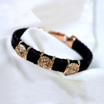 Кожаный браслет Lion