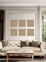 Панно на стену для интерьера 49*49 см