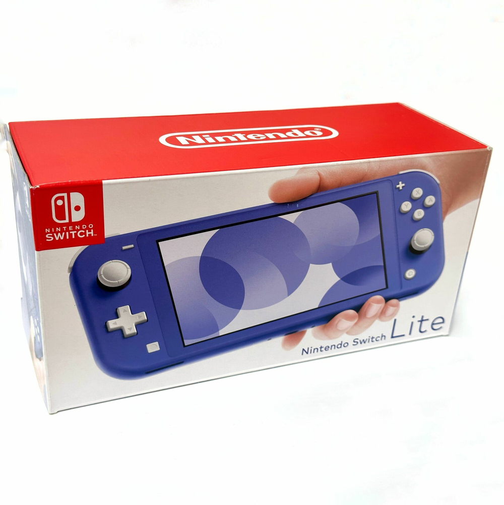 Игровая приставка Nintendo Switch Lite 32 ГБ, без игр, синий