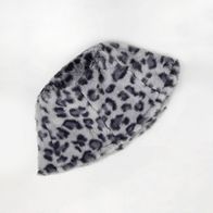 Панама STREET Леопард экомех, серый