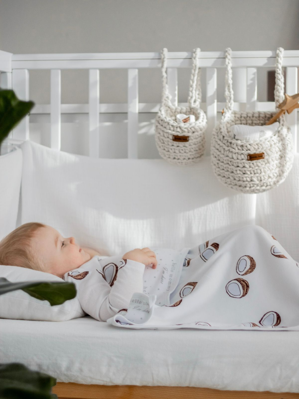 Двусторонний плед Mjölk Кокосы