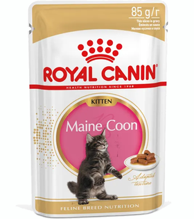 Роял Канин Main Coon Kitten в соусе 85гр.