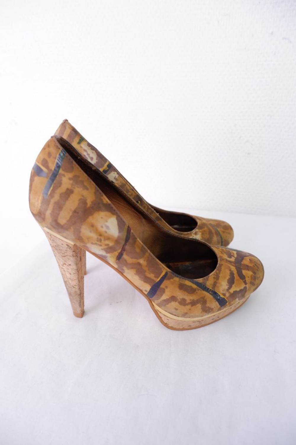 Туфли Alla Pugachova  с принтом 36 размер
