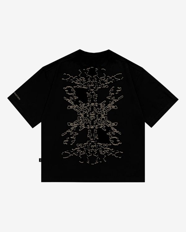 Футболка Fractal черная - фото 1