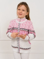 Кофта - бомбер вязаная