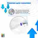 Аттракцион Водный шар ТПУ «Слеза» 2,5*2,5*2,5 м