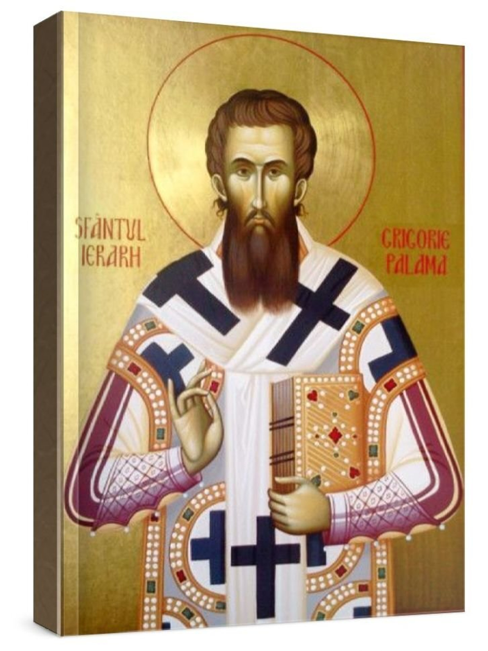 Григорий Палама (рукописная икона)