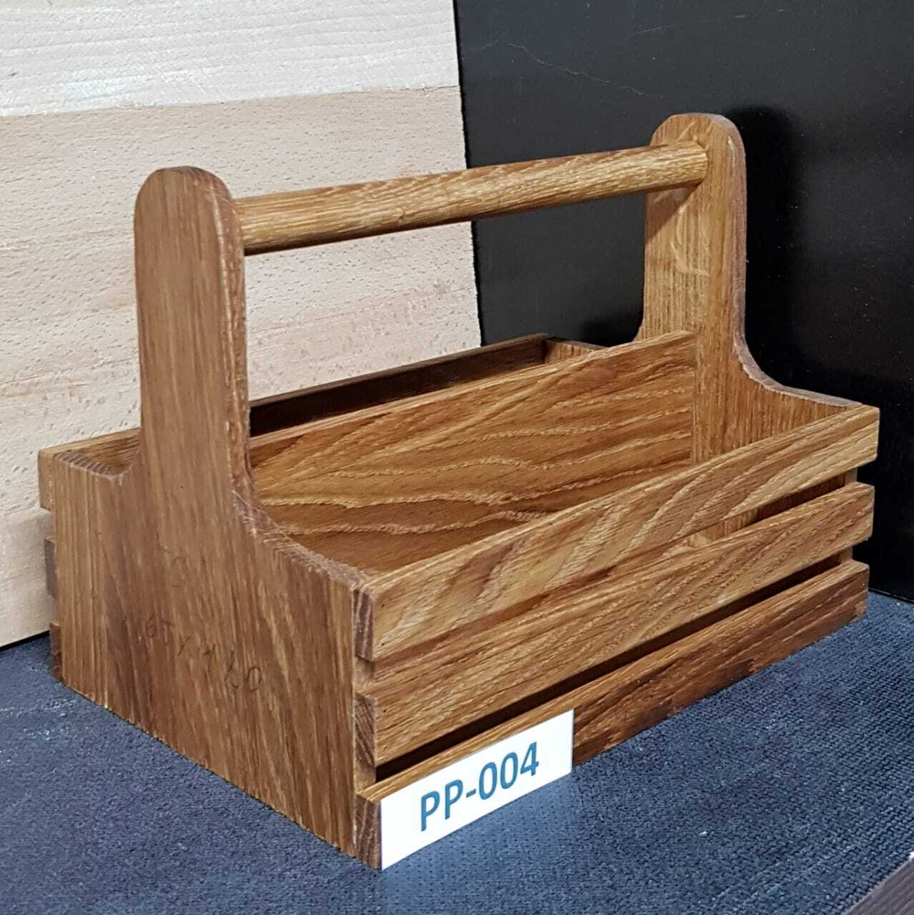 Ящик для кондиментов дуб; H=18,L=24.5,B=16.5см