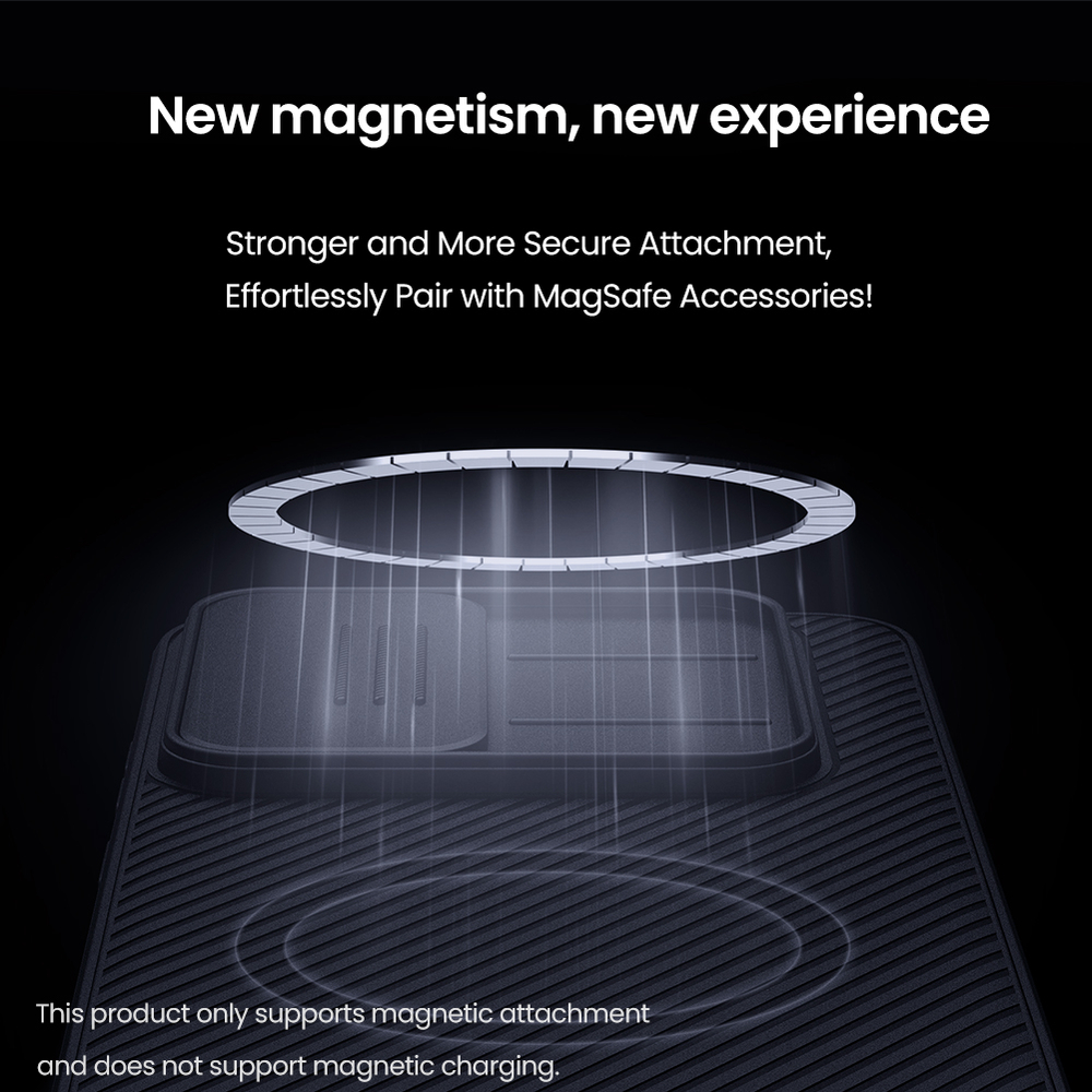 Чехол от Nillkin с встроенным магнитом для Samsung Galaxy S25 FE, серия CamShield Pro Magnetic Case