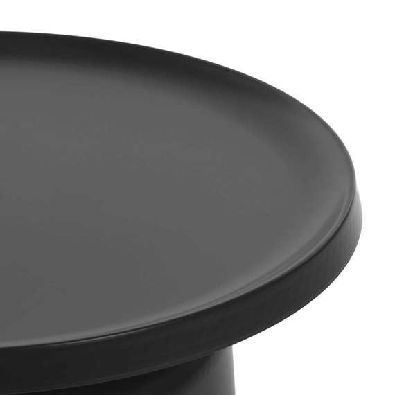 Кофейный стол Tuba Ø75х38 см, черный