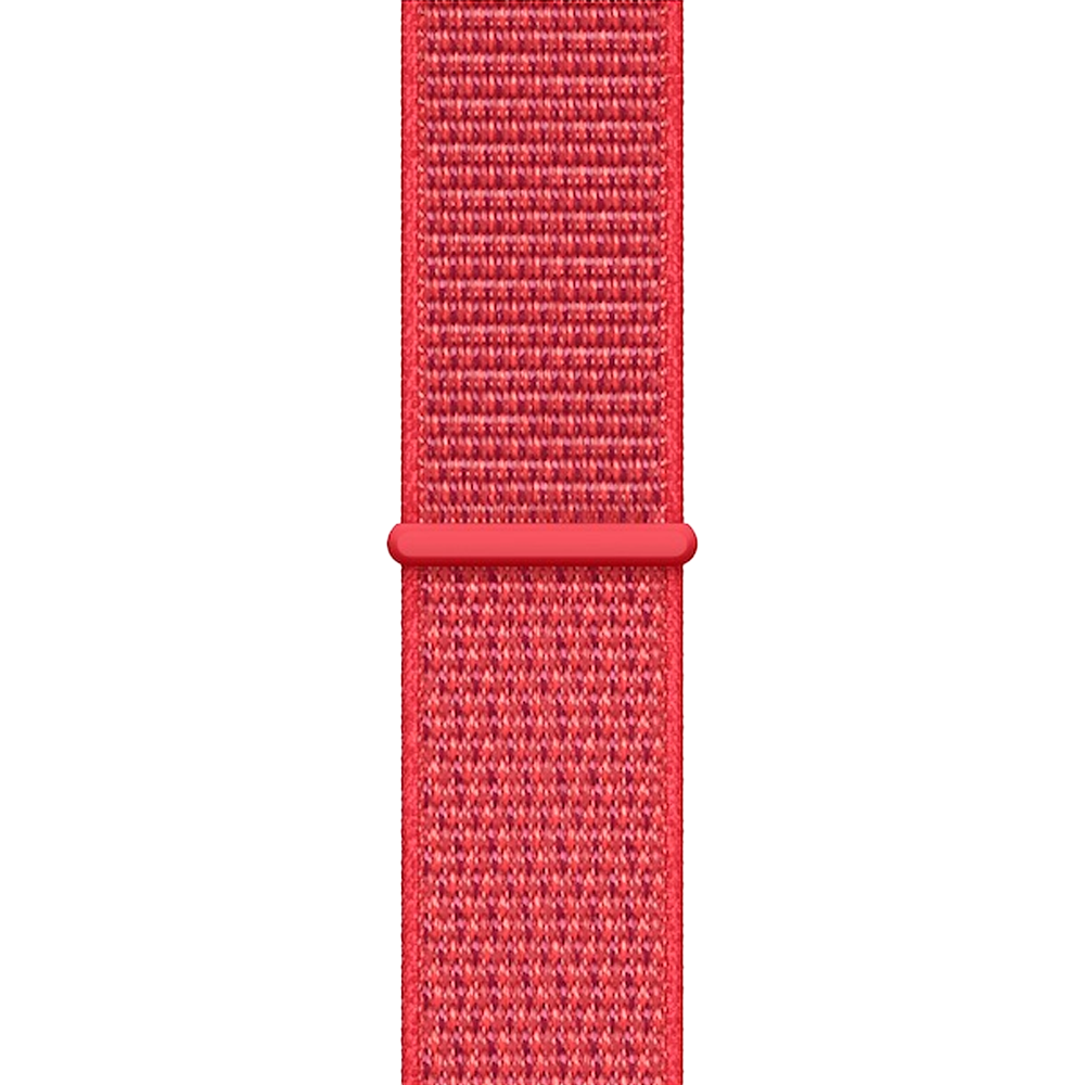 Умные часы Apple Watch Series 9 GPS, 45mm, Aluminium Case with Sport Loop, Red (Красный)