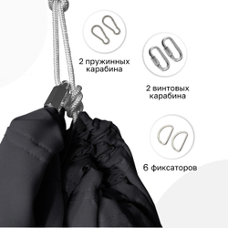 Гамак для йоги с ручками Classic 3 м