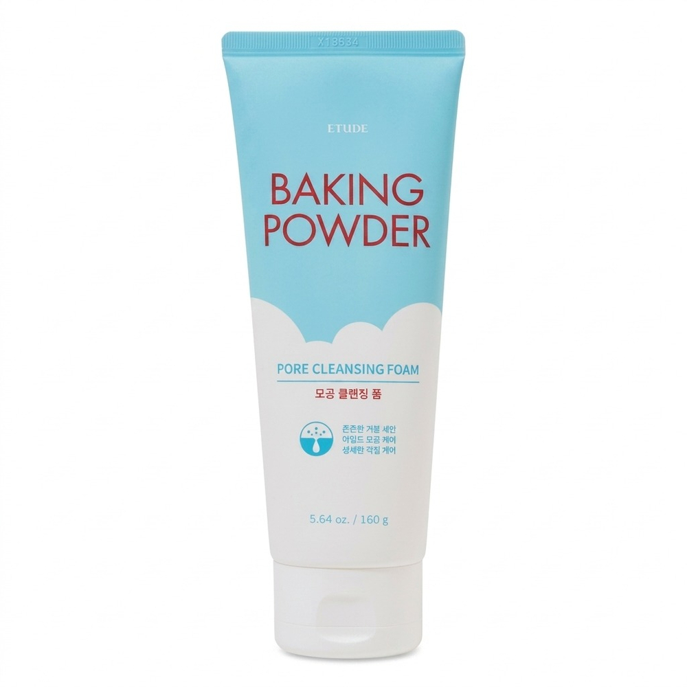 Пенка для умывания с содой Etude Baking Powder Pore Cleansing Foam, 160г