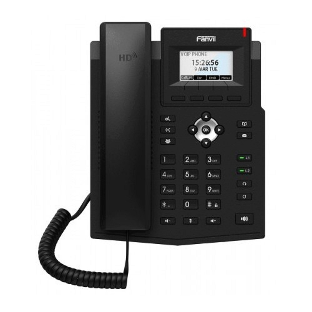 IP телефон Fanvil X3SG Lite черный SIP телефон