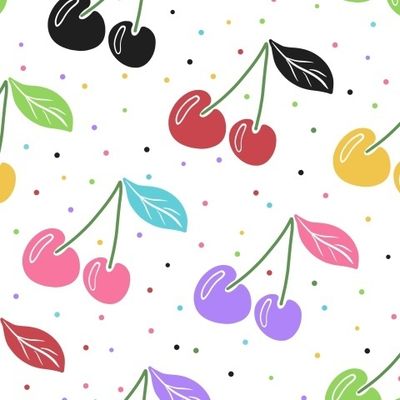 Яркие вишни