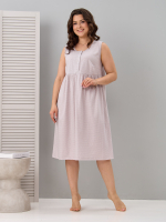 Ночная сорочка С-017/бежевый-чешуя-к