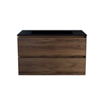 База под раковину Luka 800 подвесная, 2 выкатных ящика soft-close, С.Oak