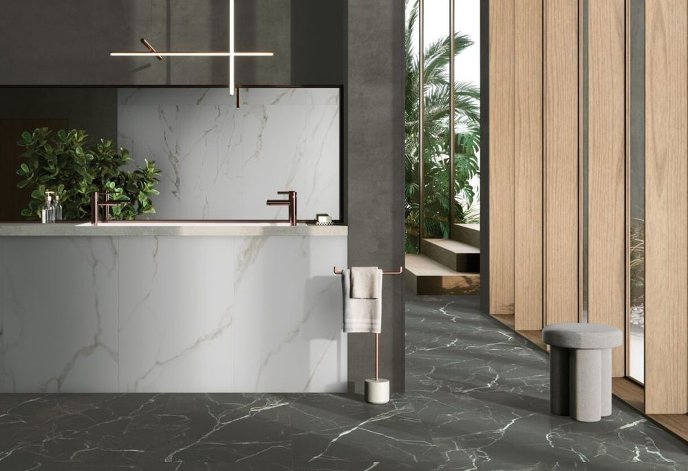 60x60 SilkMarble Порто Неро Матовый R9