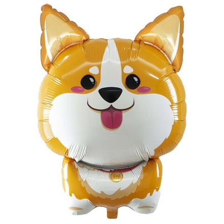 Фольгированный шар-фигура «Корги», 81 см