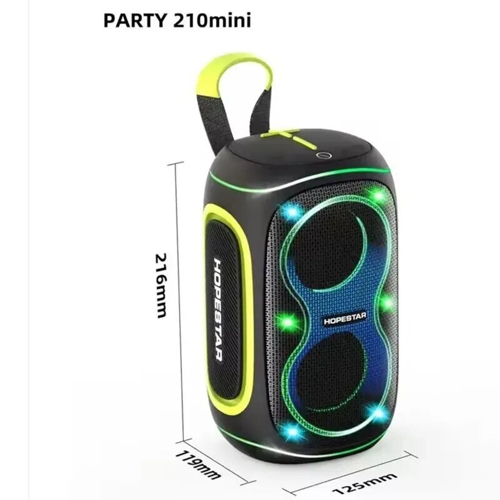 Портативная колонка Hopestar Party 210mini, 30Вт,черный