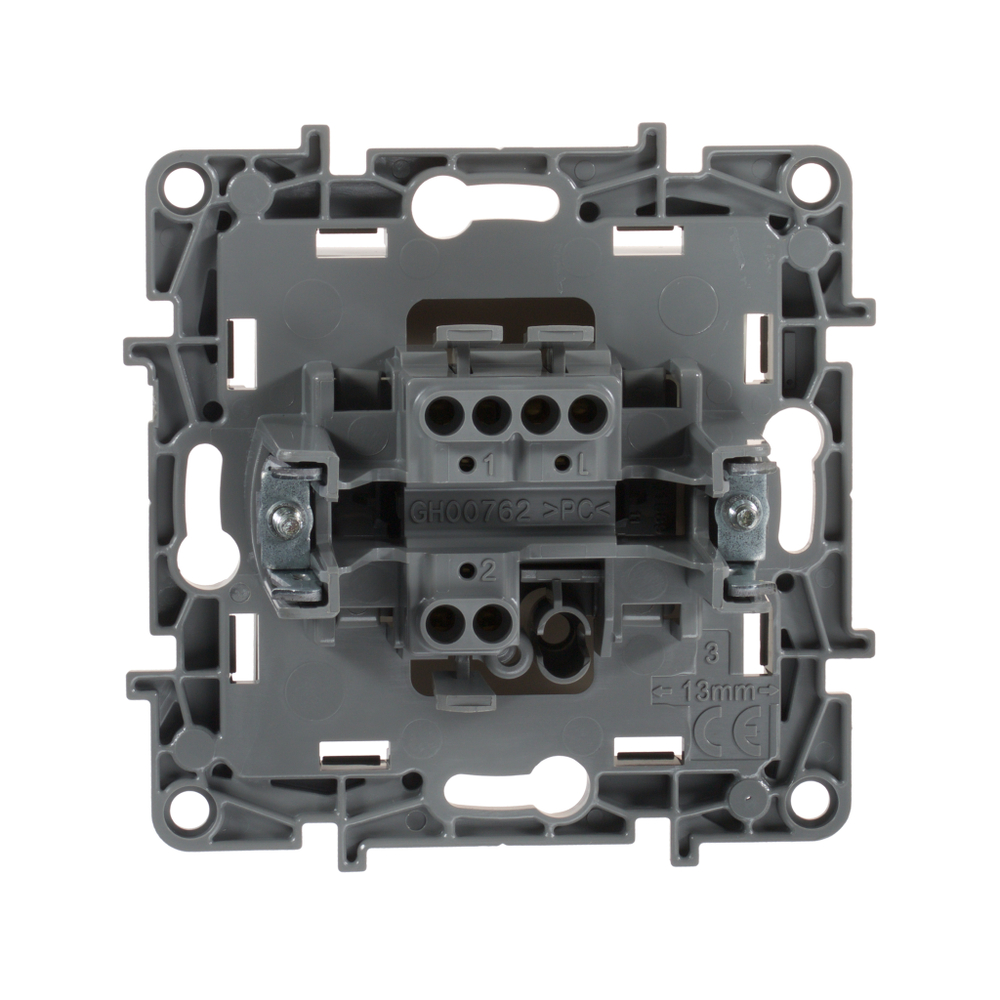 Переключатель 1-клавишный 10А 250В слоновая кость ETIKA Legrand