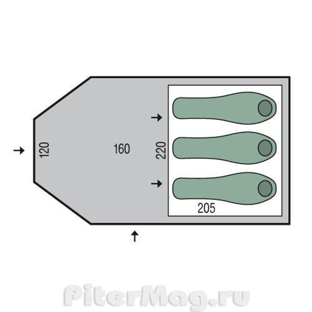 Палатка Pinguin Horizon