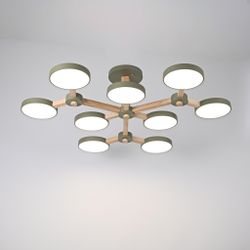 Потолочная Люстра Turna Хаки By Imperiumloft