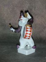 Статуэтка. Фарфор. Клоун барабанщик. Meissen. Германия