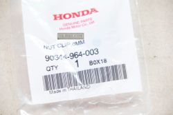 90344-964-003. NUT, CLIP, 6MM