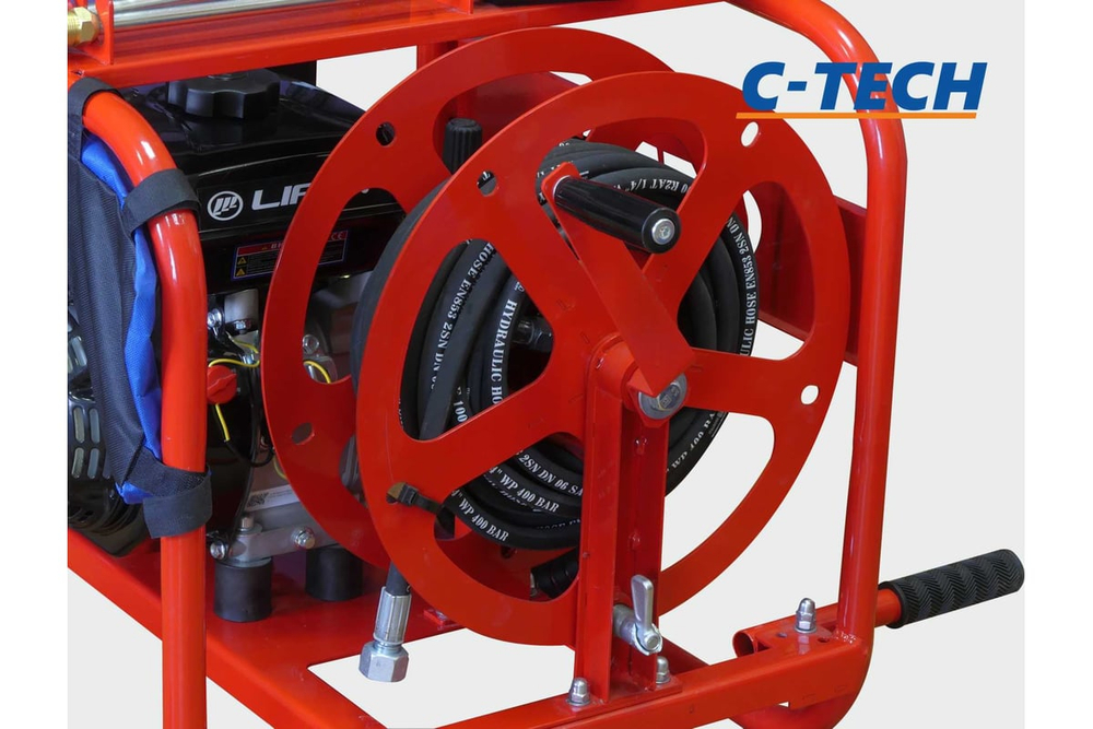 Противопожарная установка высокого давления C-TECH 150 бар, до 800 л/ч, 7 лс