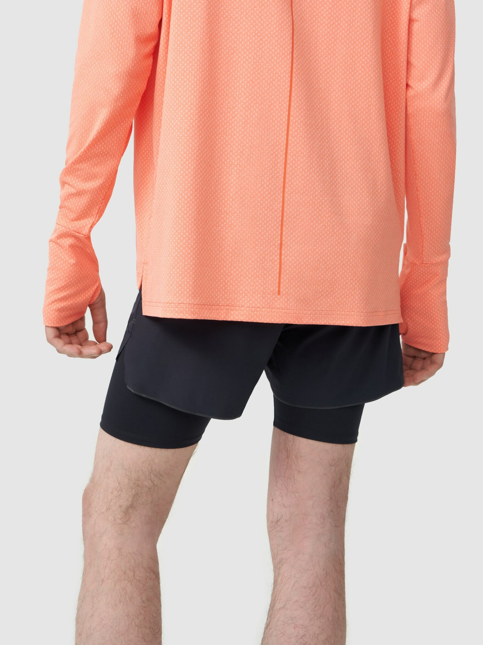 Шорты 2 в 1 мужские Кросс 3.0 чёрные