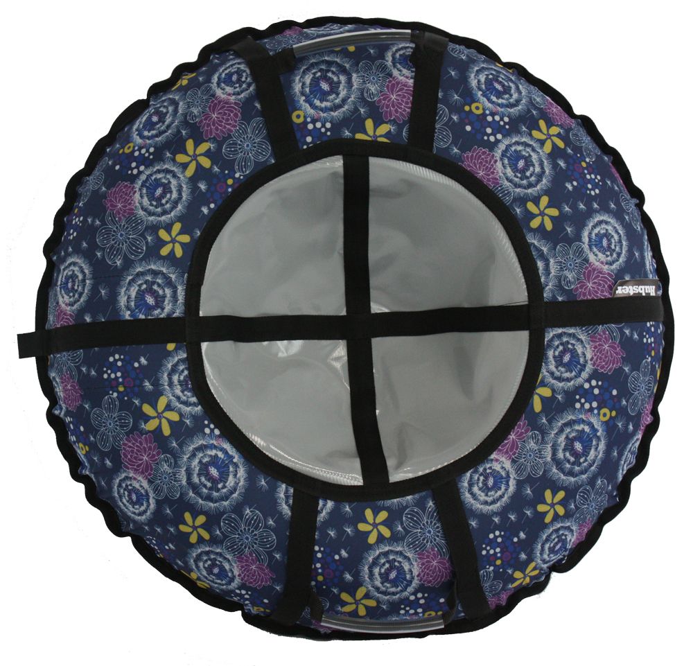 Тюбинг Hubster Фьюжн Одуванчики, серый