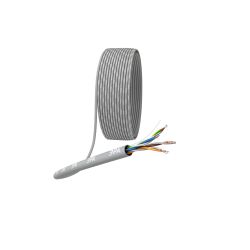 Кабель витая пара ЭРА SIMPLE U/UTP 4x2x24 AWG Cat5e CCA PVC 25 м | LAN-кабель витая пара без экрана U/UTP-CCA