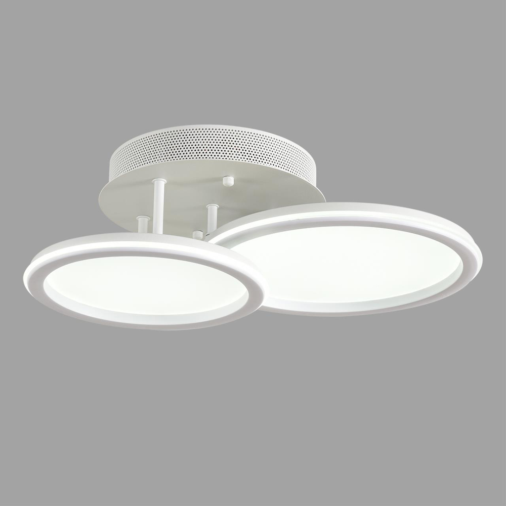 8380/45CL LN Умная люстра потолочная с ПДУ и голосовым управлением LED 45W 3000-6500К 220V LEDIO