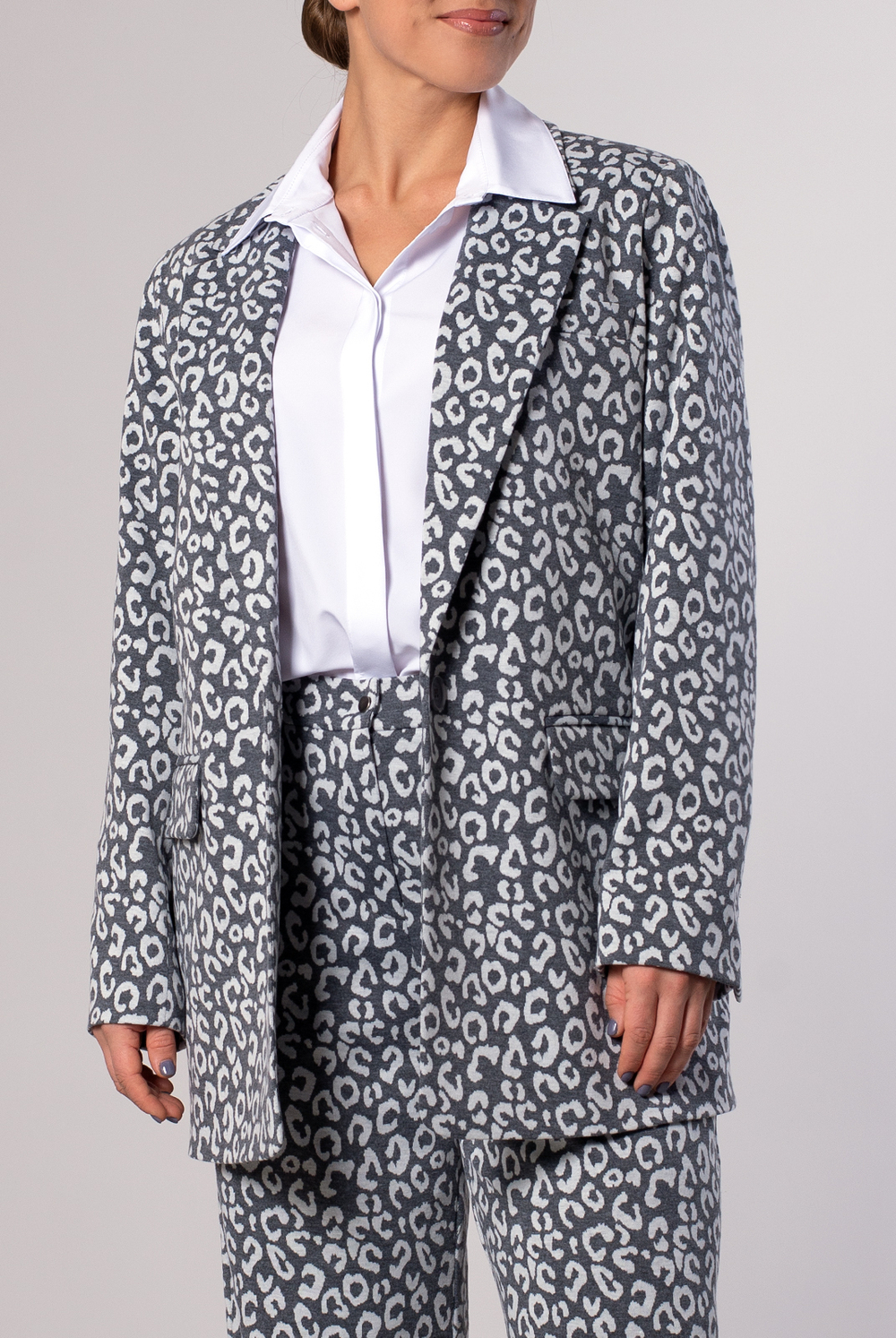 Жакет женский 4135АПА, Леопард #225Леи044135АПА