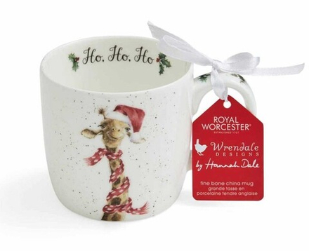 Кружка "Рождественский жираф" Wrendale Designs, 0,31 л