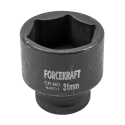 Головка ударная 31мм (6гр.),1/2'' FORCEKRAFT FK-44531